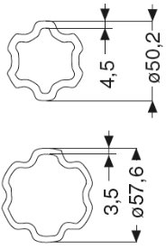 Serii V60 30,2x92 -880Nm