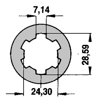 Wew. 1i1/8" Z-6