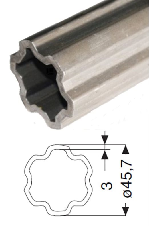 Profil zew. 45,7mm-V40