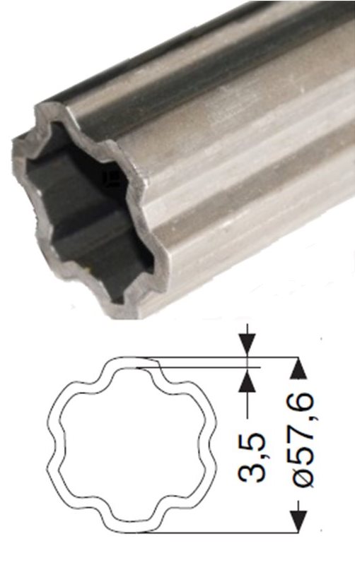 Profil zew. 57,6mm-V50