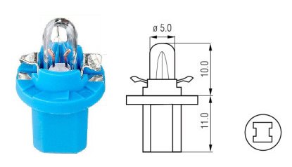 Żarówki BX8,5d