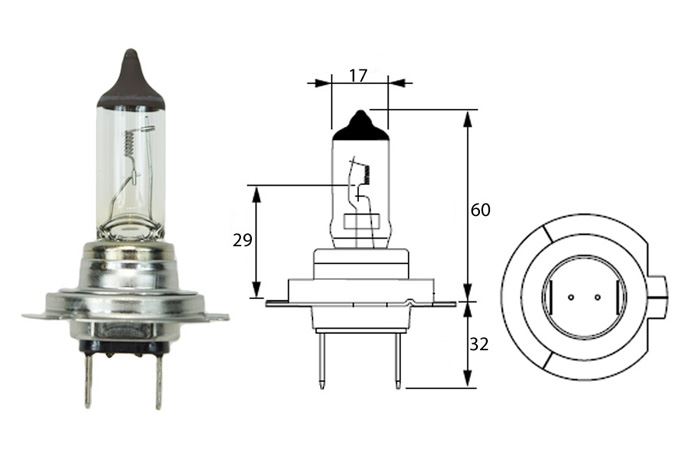 Żarówki PX26D H7